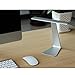 Produktbild Portable USB Aufladbare LED Schreibtischlampe, AMMBER Ultra-Dünnen Berühren Sensible Kontrolle LED Tischleuchte mit Stufe 3 Dimmen für Zuhause, Büro, Studie oder Schlafzimmer (Silver)