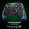 Control inalámbrico QRD FERROX M5 para Xbox Series X|S, One, Switch, PC, Windows | Control para Xbox con dongle USB 2.4GHz, Hall-Effect Anti-Drift, grabación de macros flexible, Turbo 8