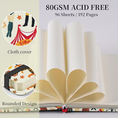 Image of 4.8 inch Pocket Sketch Book,80gsm Hardcover Art Sketchbook for Drawing Journal