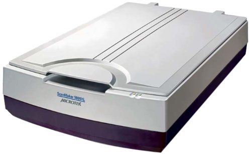 Microtek ScanMaker 9800XL Plus Silver Scanner Cover