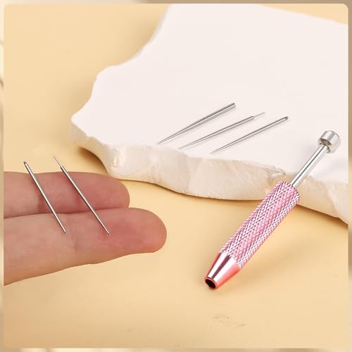 Piercing Ball Grabber Tool for Changing Jewelry - 16G 18G Flat Back Earring Insertion Applicator Tool Piercing Taper Changing Tool Ear Nose Lip Piercing Needle Kit Piercing Taper Insertion Removal Tool4