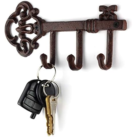 LULIND Wall Mounted Rustic Key Holder Cover