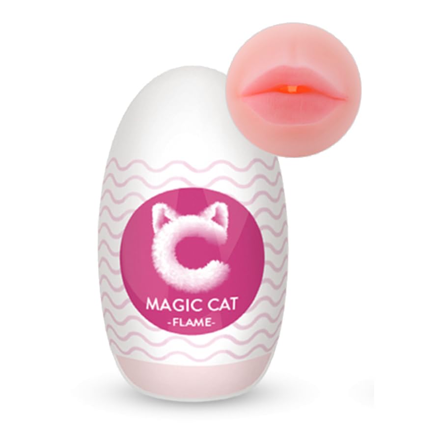 Sh! Lip-Shaped Egg Male Masturbator, Realistic Lips, Intense Stimulation for Ultimate Satisfaction, Compact, Portable