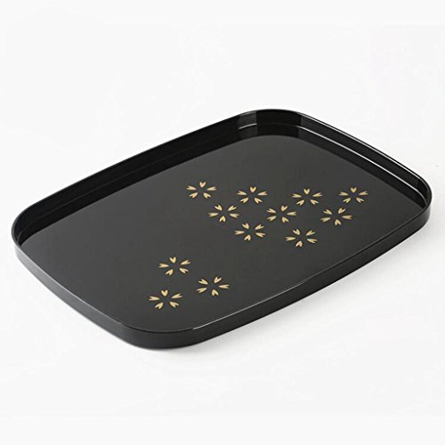 Rechteckig, Tablett, Tablett mit Tee, Europäischen, Kunststoff, Blech, Gericht, Obstteller