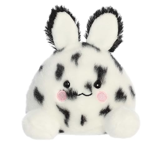 Aurora® Adorable Palm Pals™ Usagi Sea Bunny™ Stuffed Animal - Fun Collectible Plush for Kids and Adult Collectors - Perfect for Decorating Rooms and Birthday Gifts - White and Black 4.5 Inches