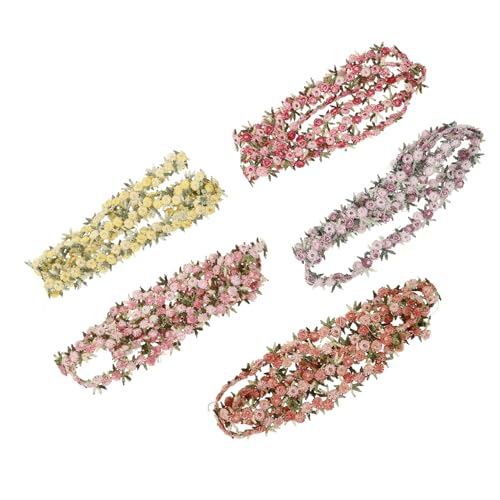 Fil de polyester 5 rouleaux pour rideaux de dentelle et couture mariage - 6