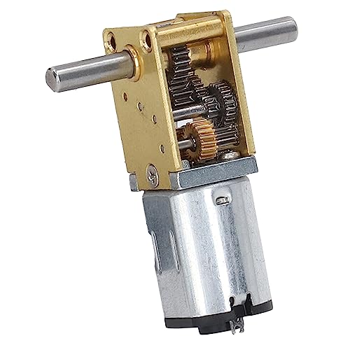 Motor de engranaje de 7rpm DC 3V con engranajes metálicos para maquetas de coches 6