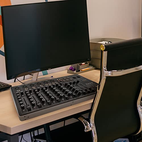 Thornton Axis 10-10-Kanal-Mischpult mit USB, Effekten, Bluetooth und MP3-Player, 6 Kanäle mit Mikrofonvorverstärker und 2 Stereokanäle