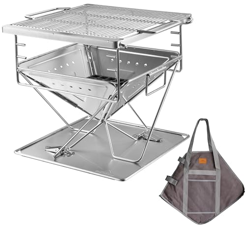CAMPINGMOON 3-in-1 Fire Pit