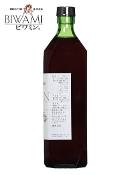 BIWAMIN ビワミン 720ml 健康飲料3本 飲むお酢/ビワミン 健康ぶどう酢 720ml (3本で100ML2本