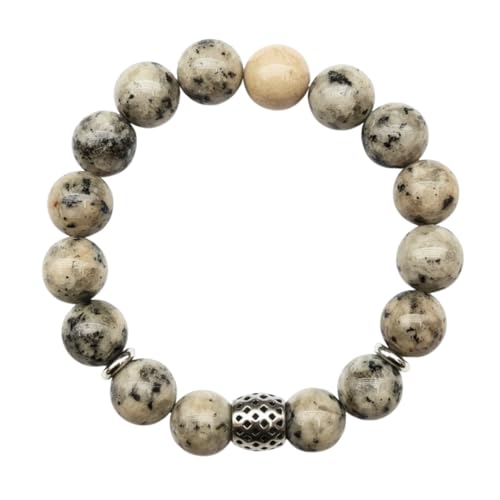 Image of THE MEN THING Natural Stone Bracelets - Adjustable Beaded Wristwear for Men & Boys (Multi-Design Collection)