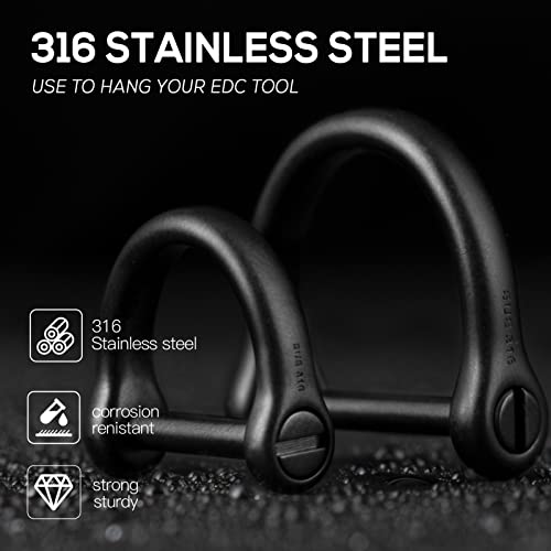 FEGVE Car Key Chain Link Rings for Car Key Organization