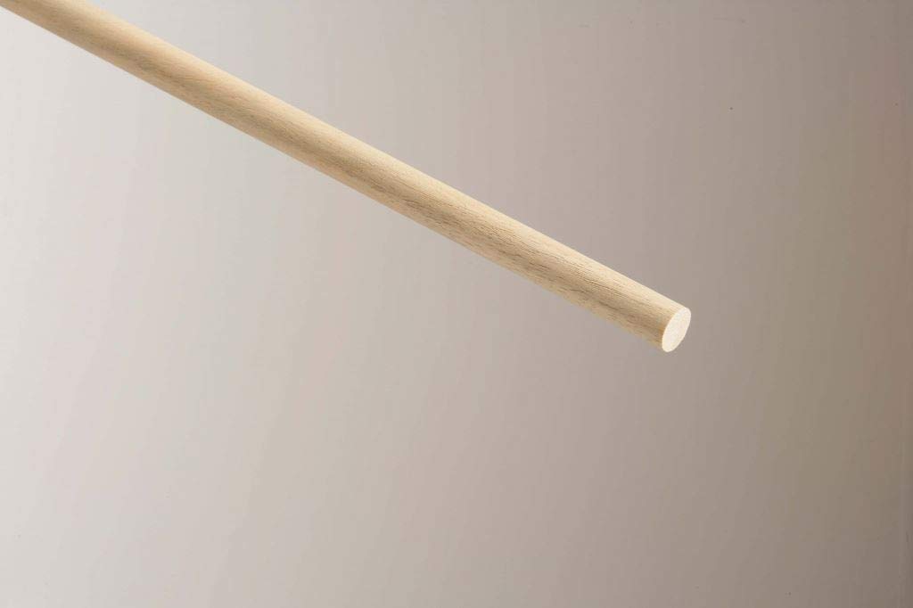Cheshire Mouldings 15mm Light Hardwood 2.4mtr Dowel Pack of 10