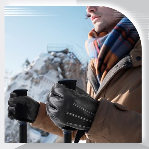 Zhamate Leather Driving Gloves