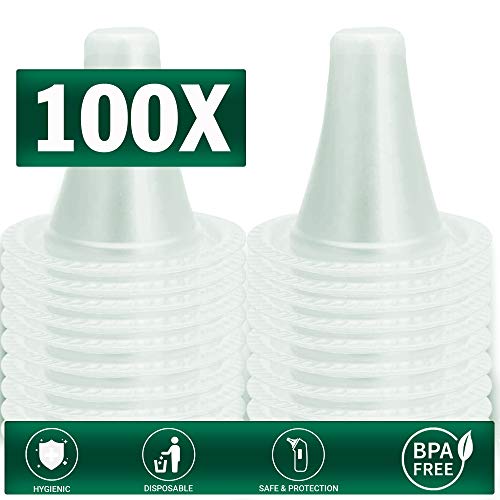 100x Ear Thermometer Covers Lens Filters, Refill Caps for All Braun ThermoScan Models