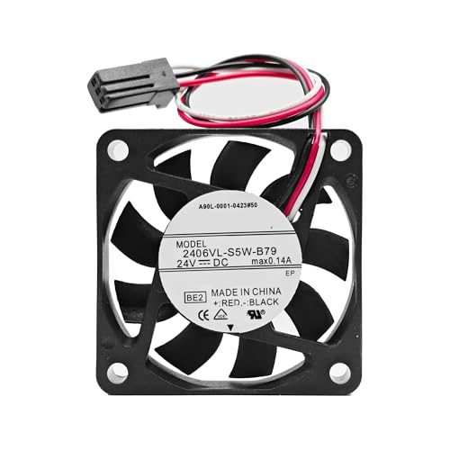 Ventilador de refrigeración CC 24 V y 60 x 60 x 15 mm para disipación térmica 2