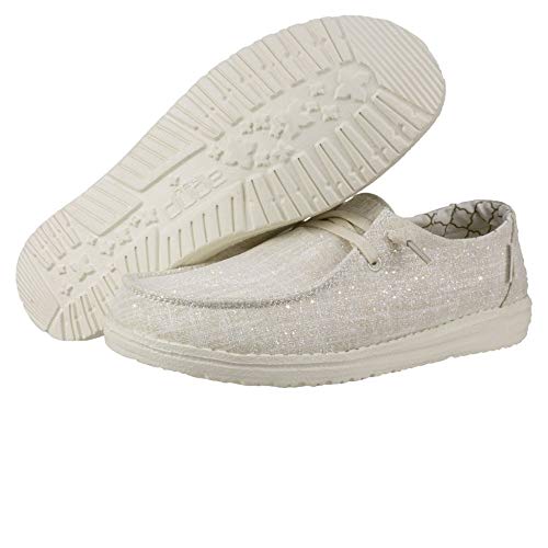 Hey Dude Wendy Sparkling Gold, Size 9 - Image 3