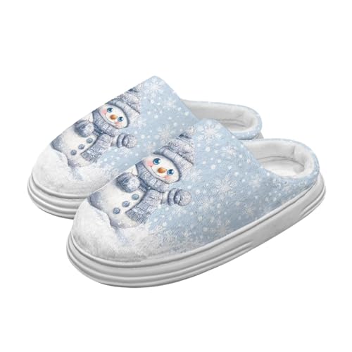 Xoenoiee Womens Slippers Fuzzy Slip-on House Slippers for Men House Shoes Indoor Outdoor Non Slip Warm Slipper2