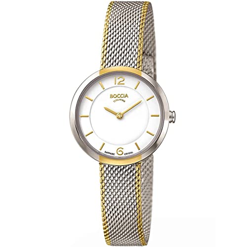 Montre femme Boccia Titanium 3266-06, l'accessoire idéal du bureau aux sorties