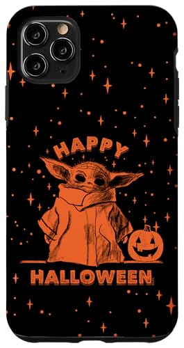 Coque Star Wars iPhone 11 Pro Max Grogu pour frissonner de style pendant la fête de Halloween