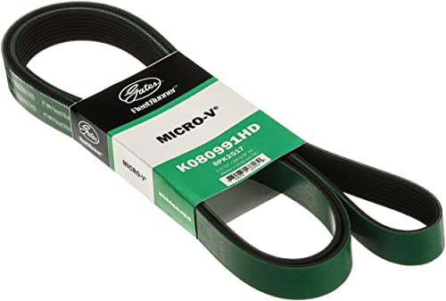 Gates K080991HD FleetRunner Micro-V Serpentine Drive Belt