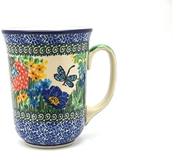 Polish Pottery Mug - 16 oz. Bistro - Unikat Signature U4612