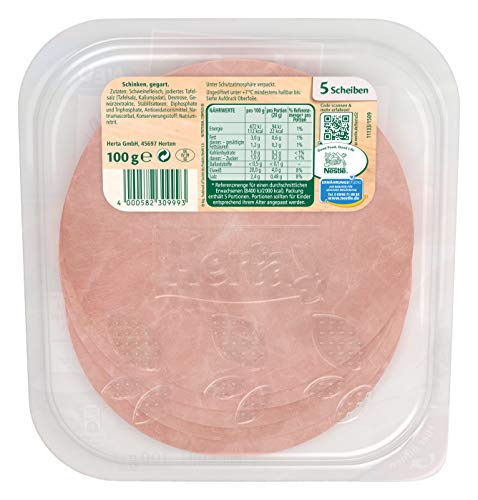 Herta Genuss Momente Saftschinken schonend gegart, 100g