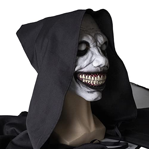 Wellinology Smiling Demon Halloween Scary Mask, Latex Creepy Realistic Ghost Devil Zombie Cosplay Costume Mask Party Props thumb #6