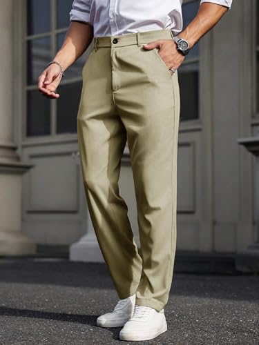 Image of Noble Monk Men's Regular Fit Mid Rise Pants