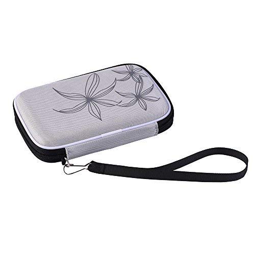 Technotech Technologies 2.5" HDD Case Bag for Portable Hard Drive Enclosure Shockproof Zipper Case