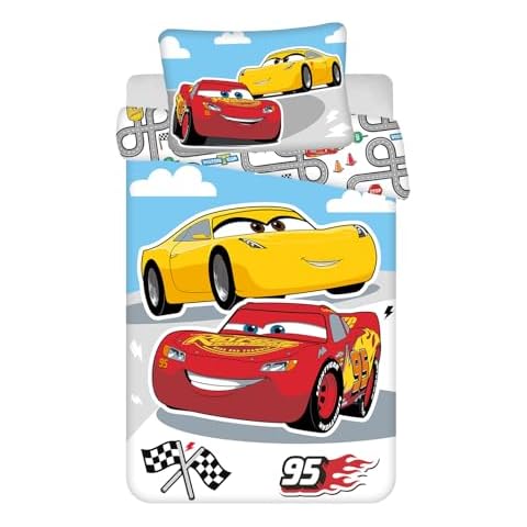 Jerry Fabrics Cars Cotton Bed Linen Set Cover