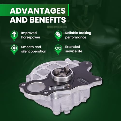 Bomba de Vacío MOCA VCP169 Compatible con Audi A3 2.0L 2010-2013, Volkswagen Passat 2.0L 2012-2015, Jetta 2.0L 2009-2014, Golf 2.0L 2010-2014 miniatura 4
