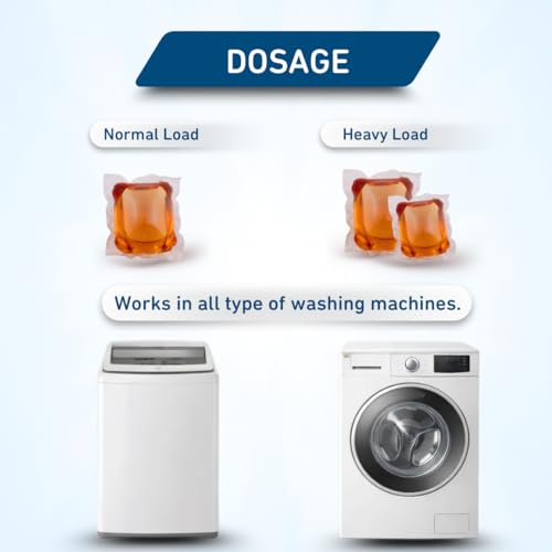 Image of Tropical Breeze Laundry Pods | Liquid Detergent | 5-in-1 Pods, Detergent Pods for Washing Machine | Front & Top Load | Tough on Stains & Odour | 30 Eco-Friendly Washing Pods