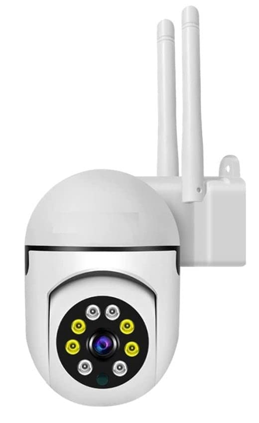 Rock Music Full HD Wi-fi Wireless IP CCTV Security Light Vision, Night Vision Remote Indoor Bulb Shape PTZ Camera 1080p V380 APP 360 Degree Watch Live Streaming