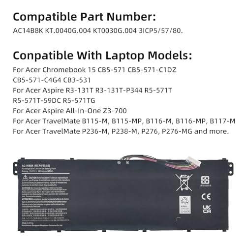 La mejor comparación de Batería ordenador Acer los 10 mejores. 22 Imagen adicional