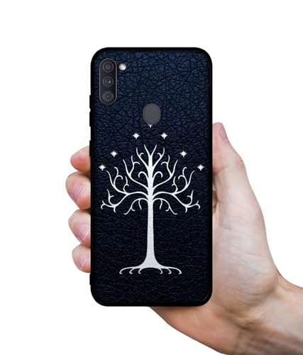 Image of Magic Tree Pattern Design Premium 2D Printed Metal Back Case Cover for Samsung Galaxy A11 4G / M11 4G