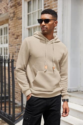 COOFANDY Men's Fashion Waffle Knit Hooded Sweatshirt with Pocket
| COOFANDY Mens Long Sleeve Hoodies for Fashionable Grown-Ups
| COOFANDY Men Fashionable Hooded Sweatshirt with Patch Pocket