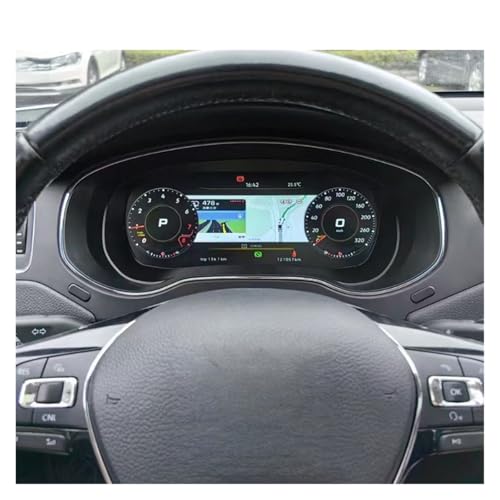 Panel de instrumentos LCD para solucionar averías de cuadro analógico en Volkswagen Golf MK7 de 12.3'' 3