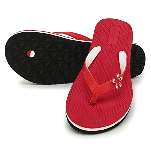Image of TWOSOFT Women Slipper Stylish Comfortable Lightweight Soft Flaxsible Casual Flip Flop /Girls fancy chappal