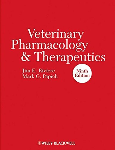 By Jim E. Riviere - Veterinary Pharmacology and Therapeutics: 9th (nineth) Edition