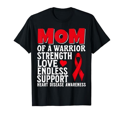 Mom of a Warrior Heart Disease Awareness Family Matching T�V���c