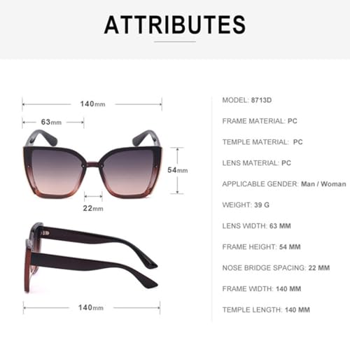 Lunettes de soleil rétro grand format bleu azur aux finitions soignées - 2