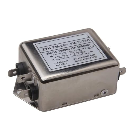 Filtro de potencia EMI ZYH-EM-10A que elimina interferencias electromagnéticas y protege equipos
