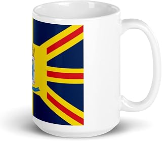 Flag of Campo Grande Mato Grosso do Sul.jpg - White Ceramic Coffee Cup