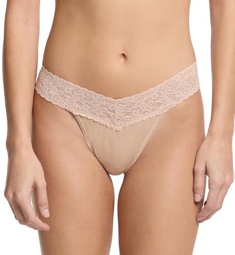String Hanky Panky original rise 891801 coton bio chai lingerie invisible et confortable