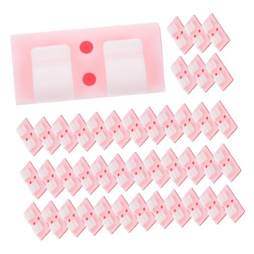 Uonlytech 50 Pcs cinta resistente guardianes junta soporte para cable organizador de alambre organizador cargadores organizador de cargadores gestores de cables guardián de cables Acrílico