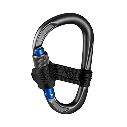 Mammut Smart HMS Carabiner, Unisex Adult, Multicoloured (Screw Gate, Phantom), One Size