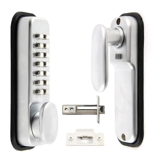 Serrure de porte numérique et code d'accès mécanique pour ne plus perdre ses clés
