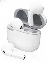 Fone De Ouvido Sem Fio Bluetooth 5.0 Compatível Todos Celulares Com Microfone e Redução de Ruído Wireless Academia Corrida Musicas e Chamadas Graves Potentes Controle Touch Linha Premium