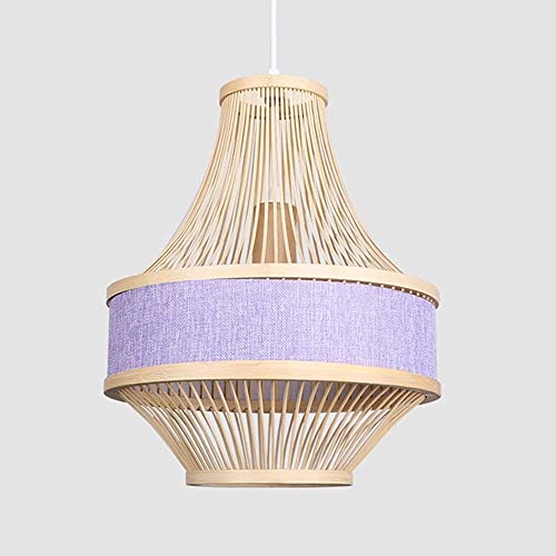 Linge panier lampe beige en osier fait main d'exception